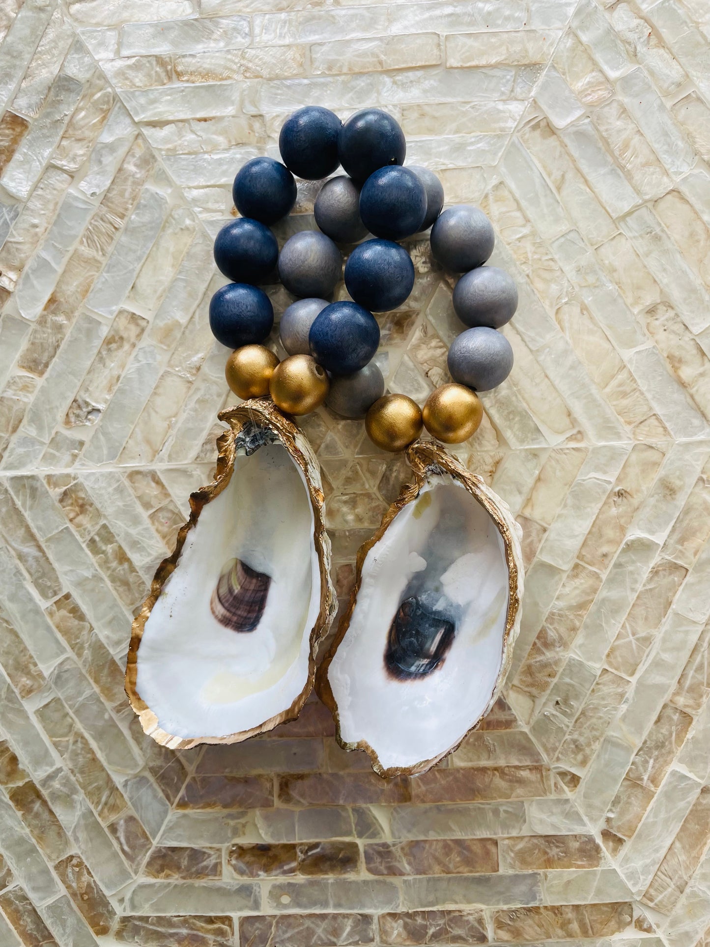 Oyster Shell Napkin Ring