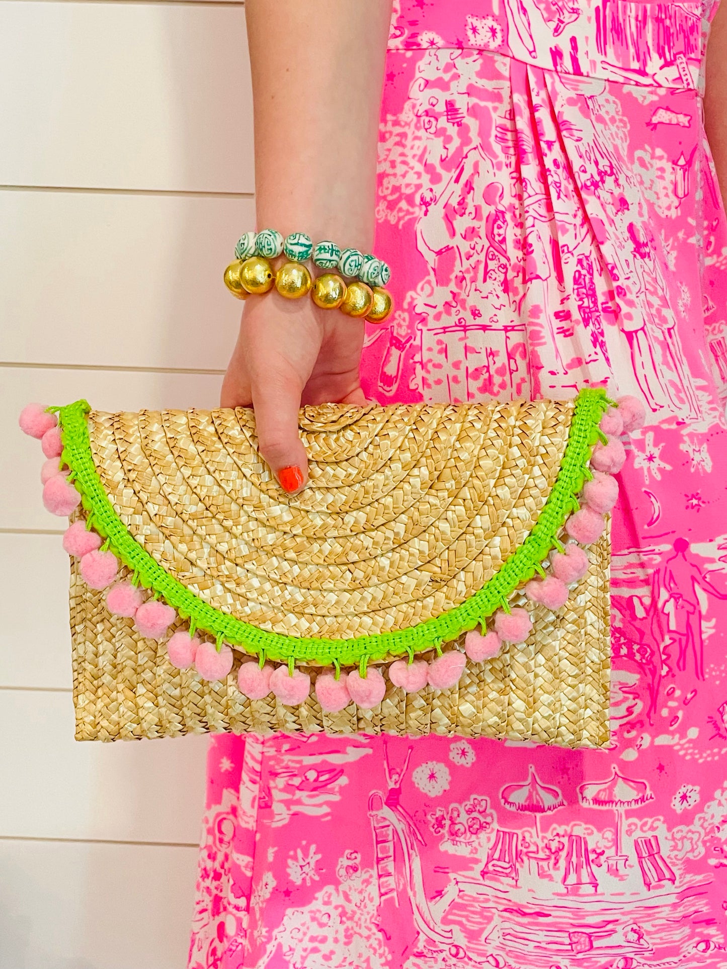 Green Chinoiserie Clara Bracelet