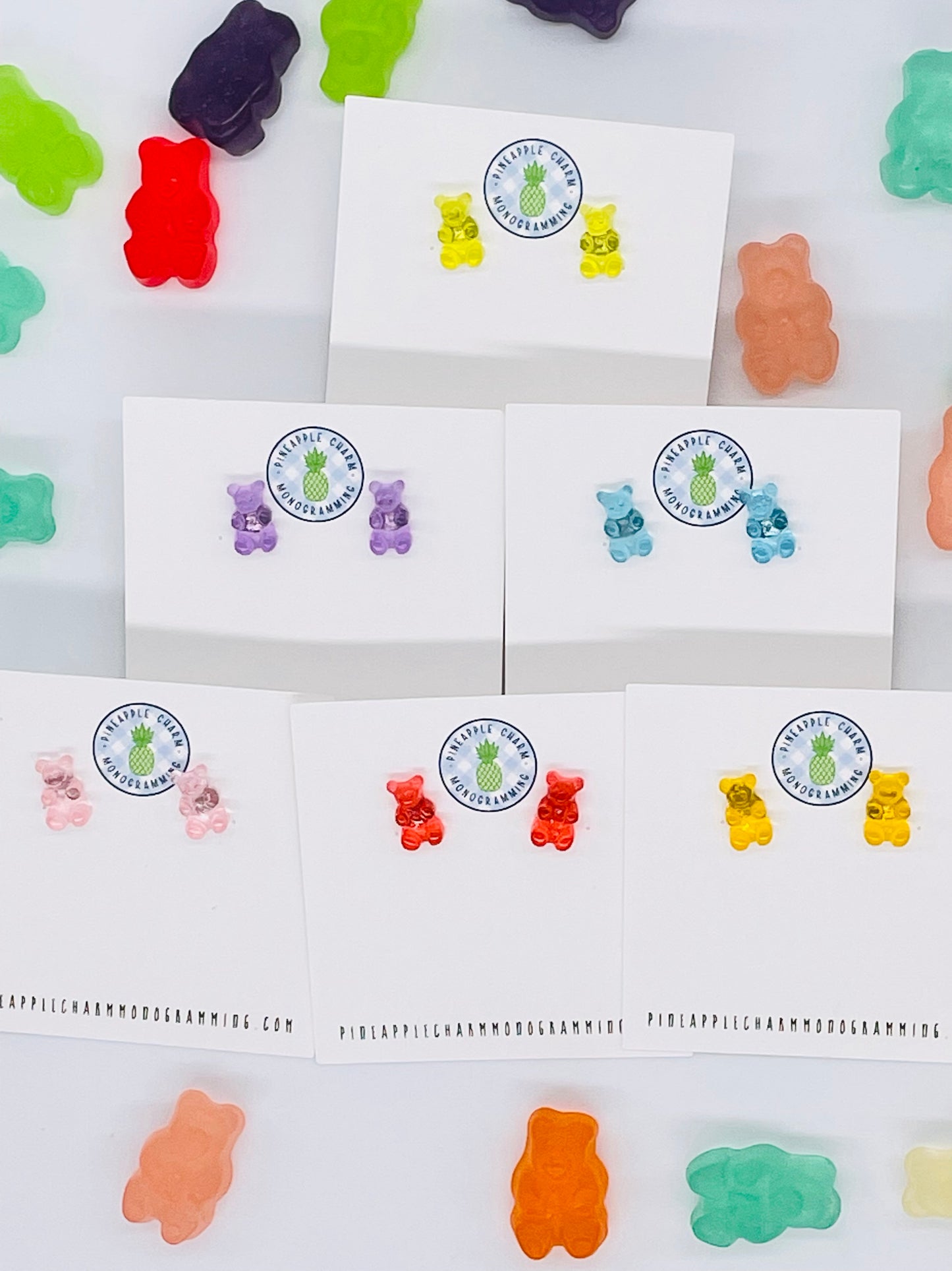 Small Gummy Bear Earrings