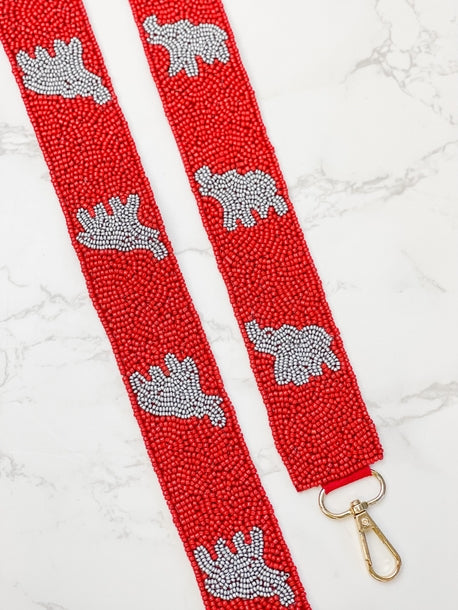 Game Day Beaded Purse Strap