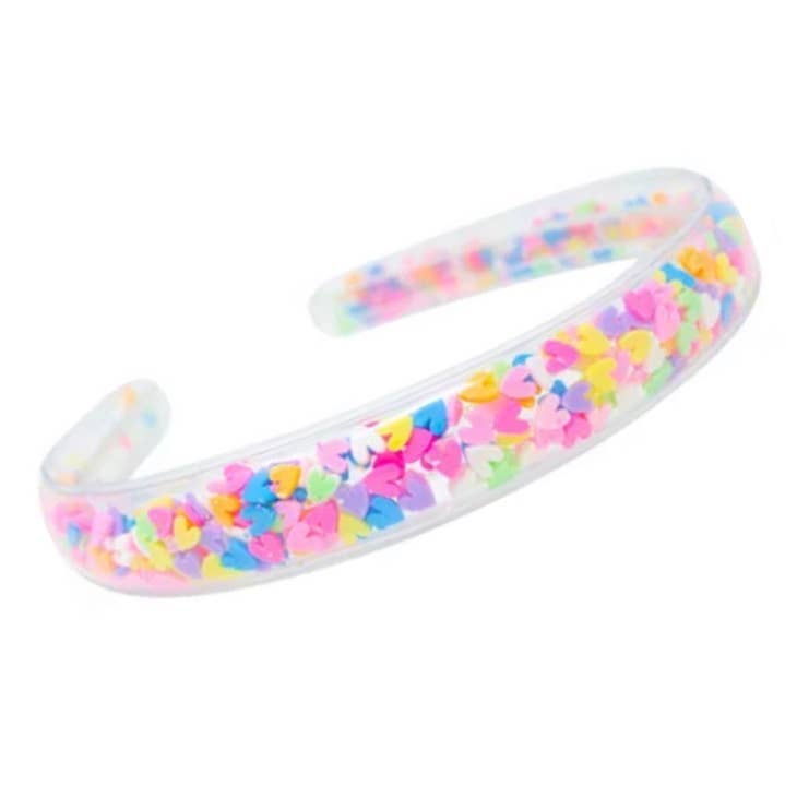 Heart Confetti Headband