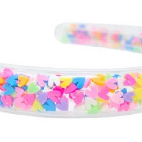 Heart Confetti Headband