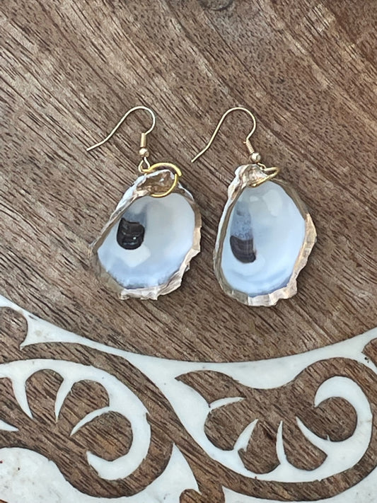 Oyster Shell Cape Cod Earrings