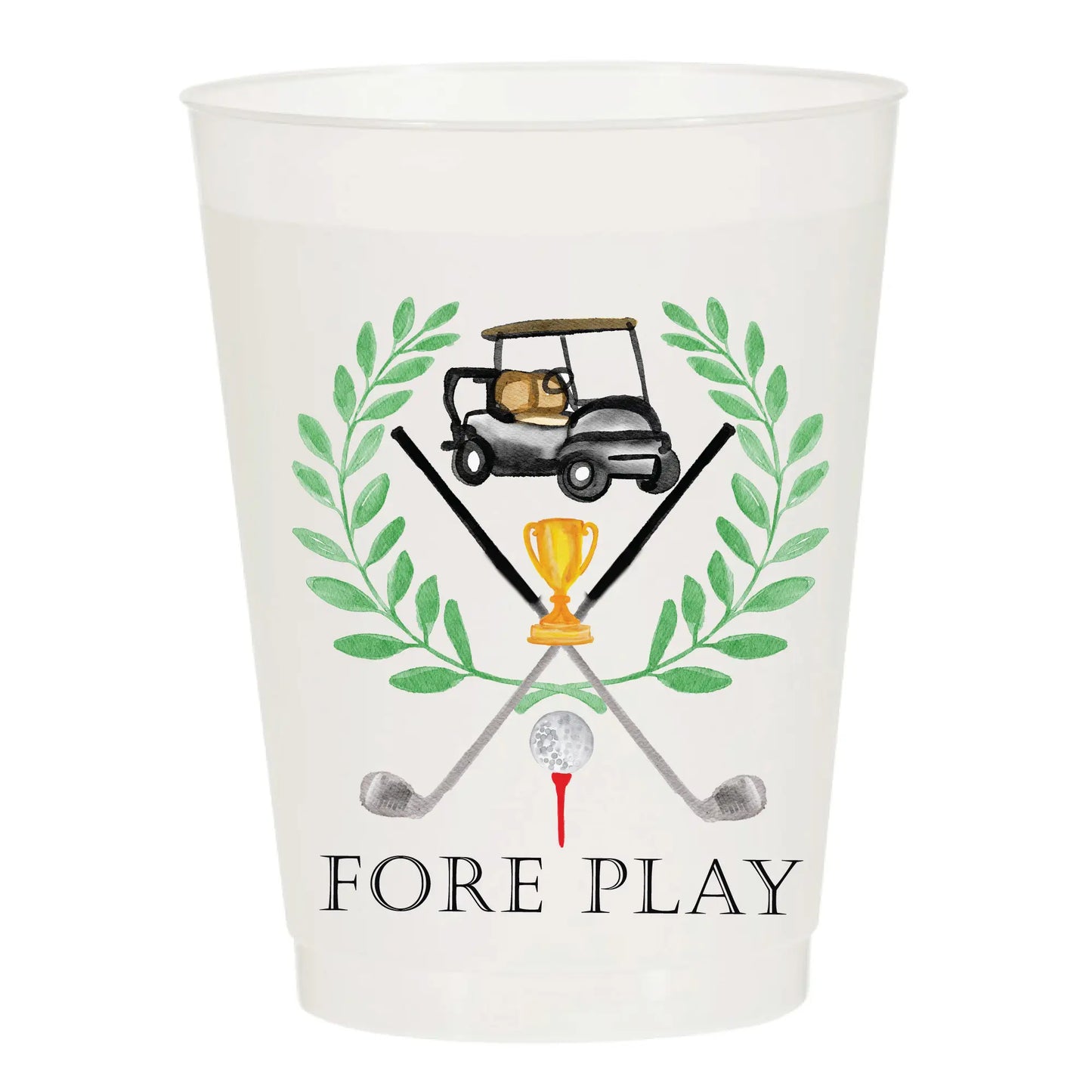 Cheeky Golf Reusable Cup Sets