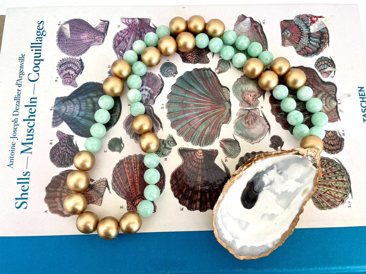 Coastal Charmer Oyster Shell Necklace