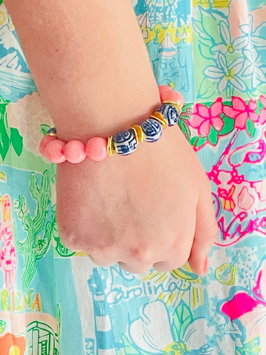 Pink Florida Bracelet