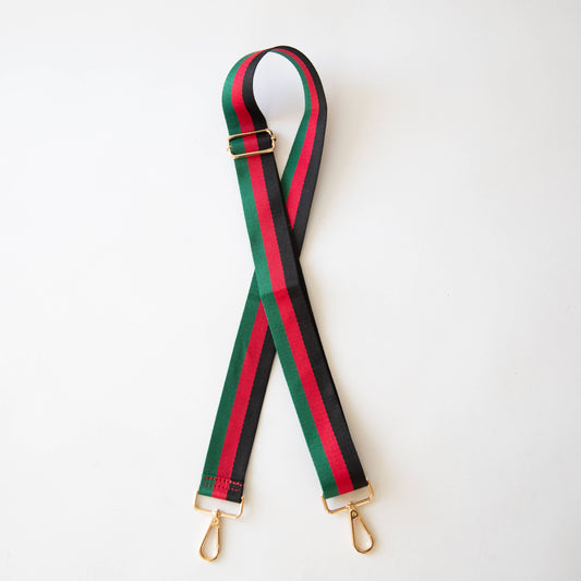 Classic Striped Purse Strap