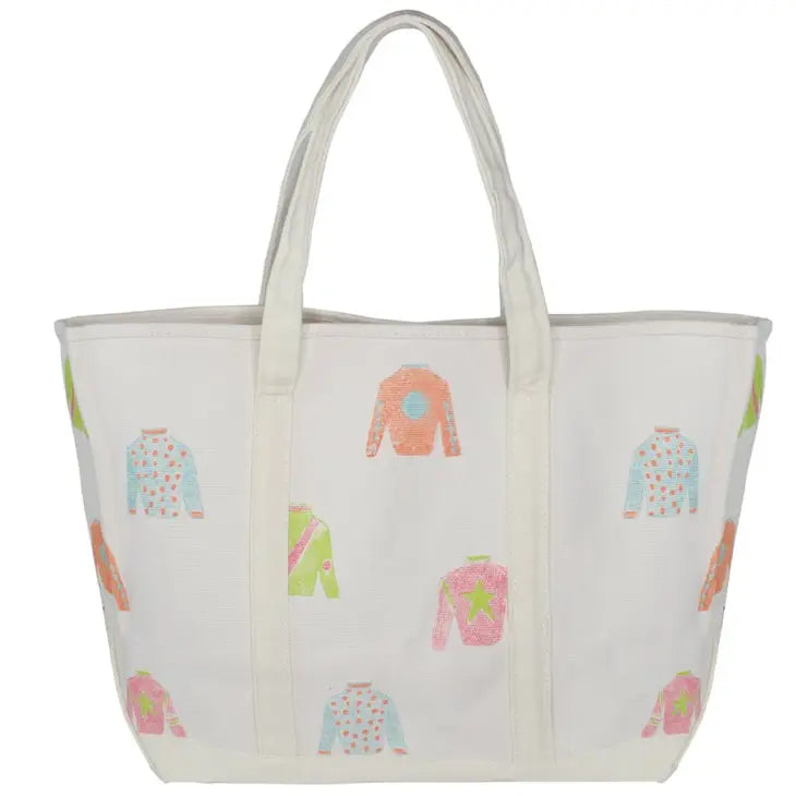 Crab & Cleek Monogrammed Derby Tote